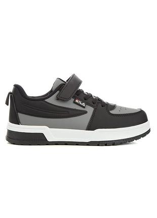 Дитячі кеди 69037 чорні штучна шкіра active sport comfort