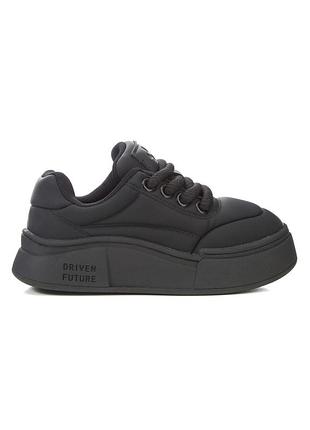 Дитячі кеди 66861 чорні штучна шкіра active sport comfort