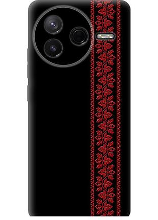 Чехол силиконовый на телефон xiaomi poco f7 pro вышиванка 53 "2041u-4085-58250"