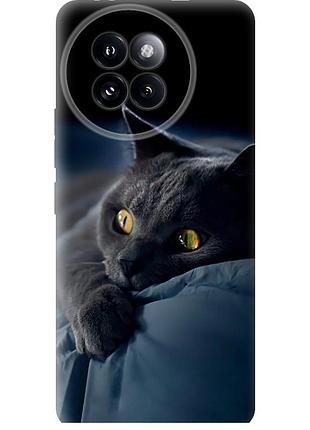 Чохол силіконовий на телефон xiaomi civi 4 pro димчастий кіт "825u-3682-58250"