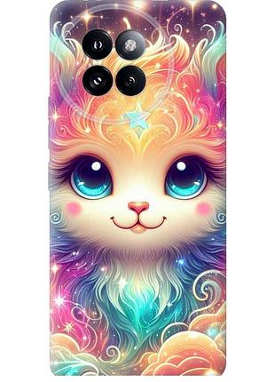 Чехол силиконовый на телефон xiaomi civi 4 pro сказочный котенок "5813u-3682-58250"