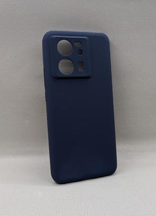 Xiaomi 13t / 13t pro | противоударный чехол | soft touch | синий