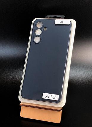 Чехол силиконовый для телефона samsung a16(4g) silicone orig full №4 midnight blue 4you