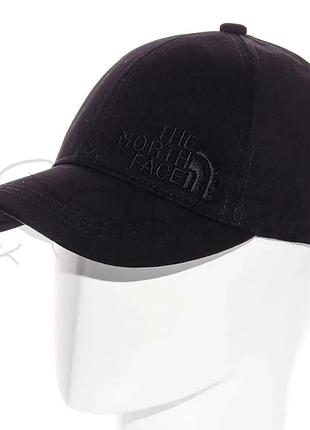 Бейсболка зимняя утепленная флисом на стрейч резинке с вышивкой north face bskhz25540 черный