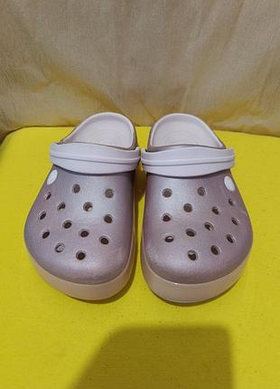 Шлепанцы сланцы crocs j 3