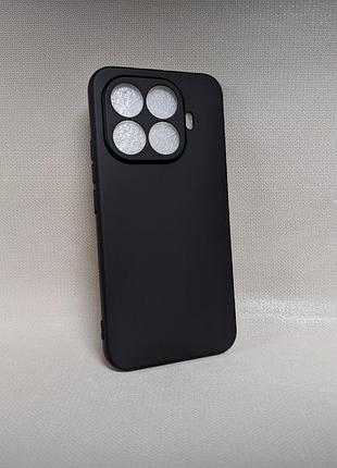 Xiaomi 15t pro | протиударний чохол wave | soft touch | чорний