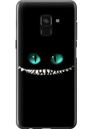 Чохол силіконовий на телефон samsung galaxy a8 2018 a530f чеширський кіт "689u-1344-58250"