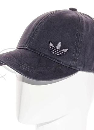 Бейсболка зимняя утепленная флисом на стрейч резинке с вышивкой adidas bskhz25542 темно-серый