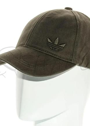 Бейсболка зимова утеплена флісом на стрейч резинці з вишивкою adidas bskhz25542 хакі