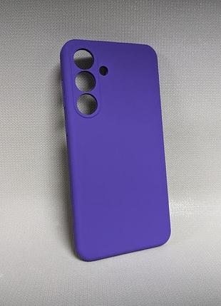 Samsung galaxy s25 fe | противоударный чехол | soft touch | фиолетовый