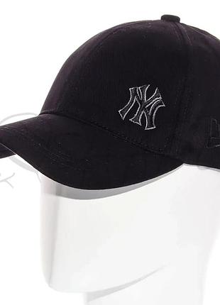 Бейсболка зимняя утепленная флисом на стрейч резинке с вышивкой new york bskhz25543 черный