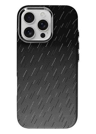 Чохол силіконовий магнітний з магсейф для iphone 13 / iphone 14 silicone fibra carbonite design with magsafe (design 16)