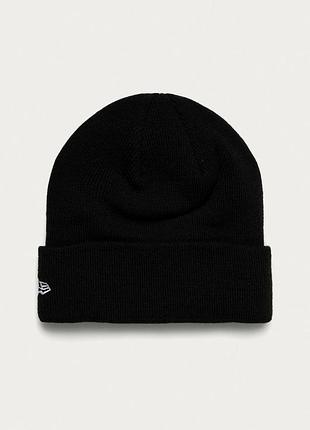 Чоловіча / жіноча шапка нью ера оригінал new era zimowa cuff knit blk 12134752