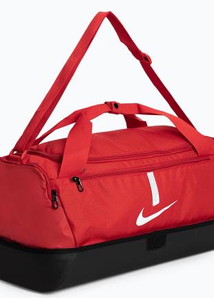Чоловіча / жіноча сумка спортивна найк оригінал nike nk acdmy team l hdcs 60l червоний уні 64х30х30 см cu8087-657