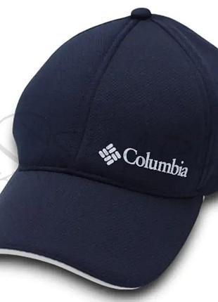 Кепка кукуруза на регуляторе-липучке с брендовой накаткой columbia bsh24714 темно-синий