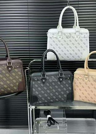 Женская сумка guess, сумка гесс, сумка через плечо, cross body, шоппер, кросс боди, офисная сумка