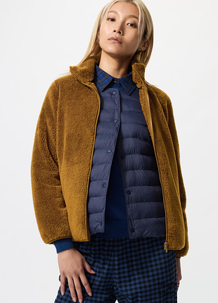 Кардиган fluffy fleece uniqlo (479611)
