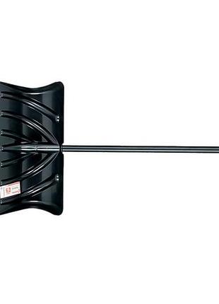Лопата для снігу intertool 505 x 340 мм з ручкою 1300 мм