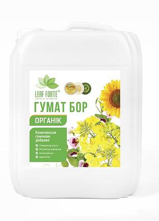 Гумат бор 110, 10 л, комплексне гумінове добриво. топчик