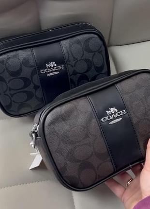 Женская сумка coach в расцветках, сумка коач, брендовая сумка, сумка на плечо, сумка через плечо коричневый