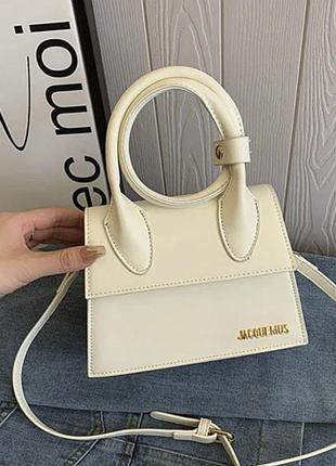 Женская сумка jacquemus le bambino, сумка жакмюс под рептилию, кросс боди, сумка из кожи крокодила, cross body, клатч
