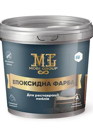 Эпоксидная краска для мебели mg 1кг белая plastall