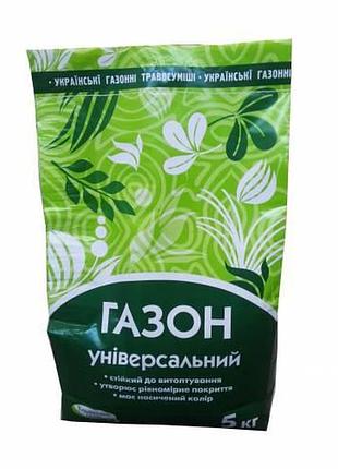 Семена газонной травы универсальная 5 кг газон универсальный топчик
