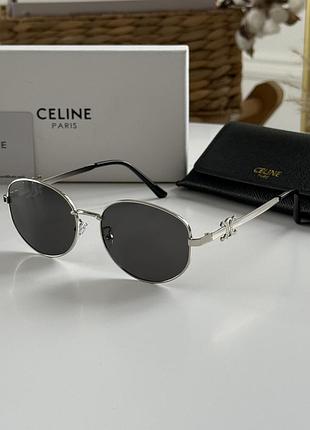 Брендові овальні сонячні очки для дівчини celine жіночі окуляри від сонця сонцезахисні окуляри селін для жінки