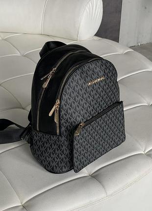 Женский кожаный рюкзак michael kors рюкзак майкл корс из кожи городской ранец ручной поклажи для девушки брендовый мишель корс