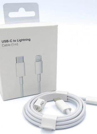 Кабель usb-c to lightning cable 1 м для быстрой зарядки iphone