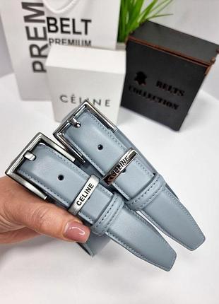Жіночий шкіряний ремінь celine брендовий пояс для жінки з шкіри широкий пасок для дівчини селін