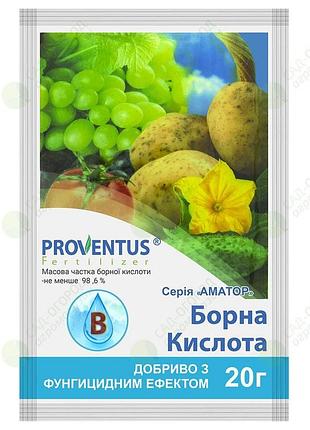 Кислота борная 20г стимулятор роста топчик