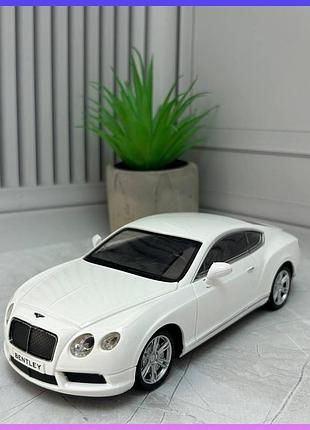 Детская машинка инерционная bentley continental gt as-3009 1:24 звук свет белый