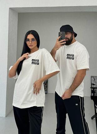 Футболка женская базовая унисекс миумиа