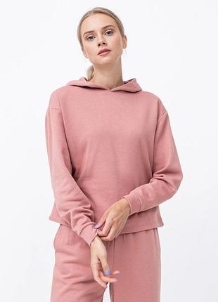 Толстовка onlcomfy life l/s hood swt 15236616-ash rose only l розовий 15236616-ash rose
