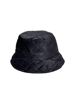 Панама onlmandy velvet quilt bucket hat 15245399-black only xs/s черный 15245399-black