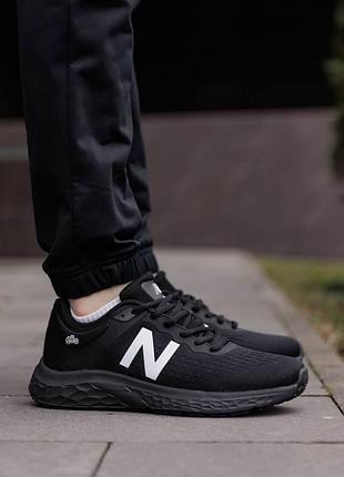 Мужские кроссовки new balance 680 black white