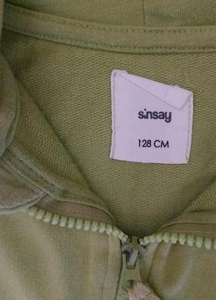 Кофта зіпка sinsay 128 см 4