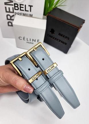 Ремінь жіночий шкіряний celine брендовий пояс для жінки з шкіри широкий пасок для дівчини селін