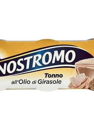 Тунец nostromo в подсолнечном масле e tonno all'olio di girasole, 3×70 г