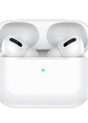 Наушники bluetooth беспроводные hoco ew04 plus вакуумные с микрофоном white