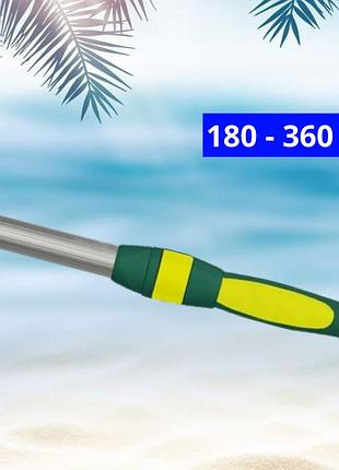 Телескопическая штанга для бассейна kokido e-series 180-360 см алюминиевая ручка для пылесоса, щетки и сачка