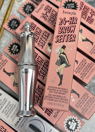 Прозрачный гель для бровей benefit 24-hr brow setter 3.5 ml