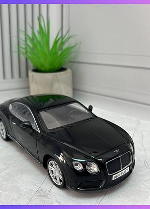 Детская машинка инерционная bentley continental gt as-3009 1:24 звук свет черный