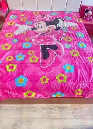 Детский пододетель с minnie mouse / пододеяльник
