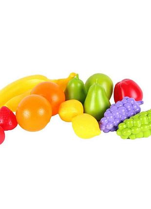 Игровой набор "фрукты" технок" 5521txk 14 предметов | maxisvit