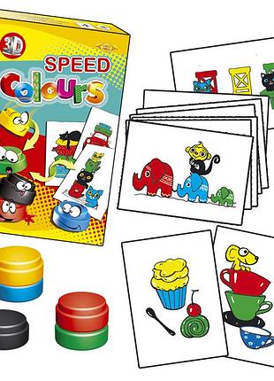 Детская настольная игра "speed colours" mkz0805 от 2х лет | maxisvit
