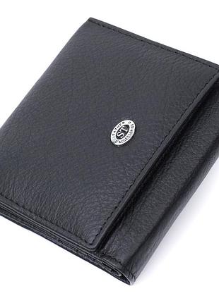 Красивый кошелек для женщин из натуральной кожи st leather 22709 черный