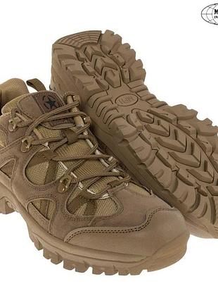 Кроссовки mfh tactical low - coyote/tan