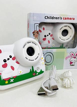 Детский фотоаппарат white rabbit oq-65